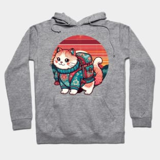 Hiking cat Hoodie